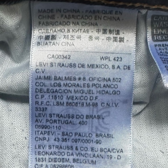 Levi’s Bold Curve Skinny Jeans - Picture 12 of 14